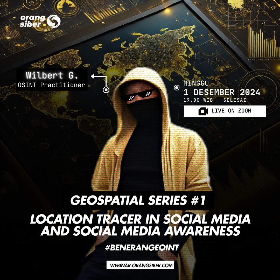 WEBINAR GEOINT 101: Location tracer in social media and social media awareness
