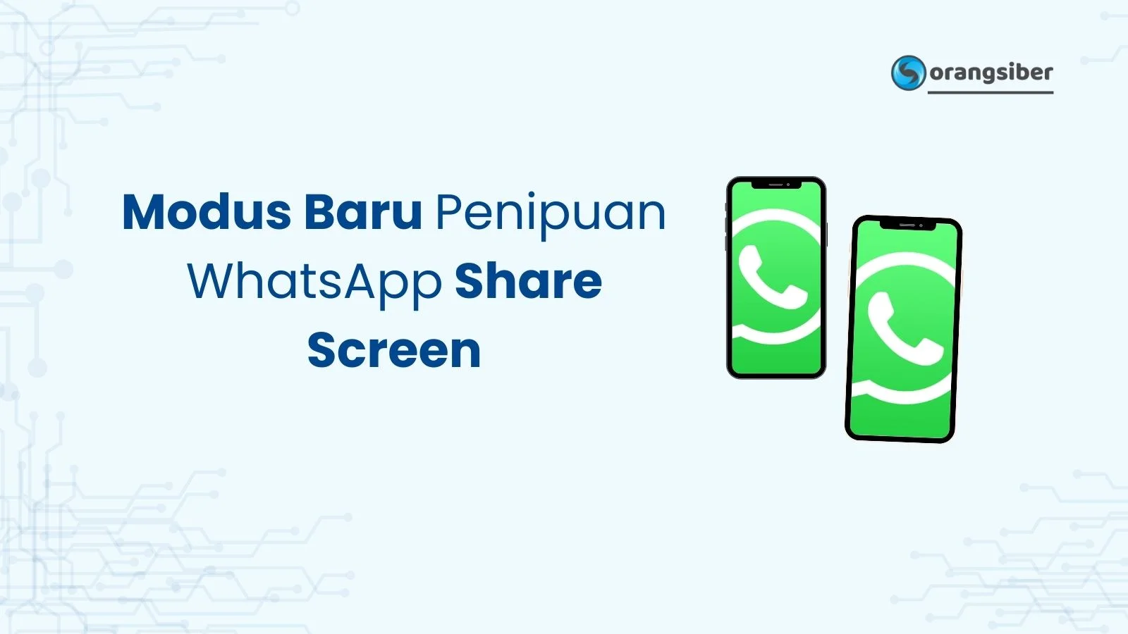 Penipuan WhatsApp Share Screen